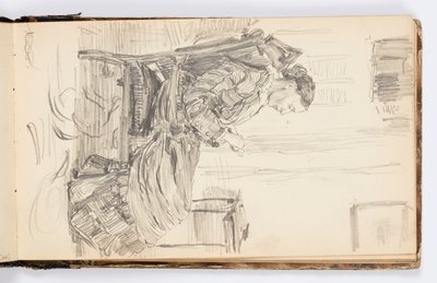 Page de carnet de croquis - Kenyon Cox
