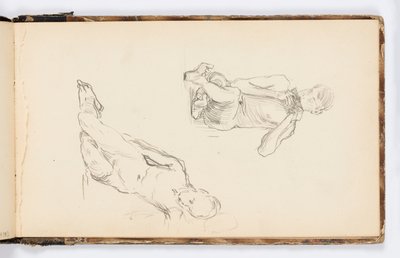 Page de carnet de croquis - Kenyon Cox