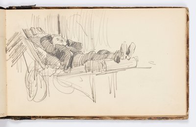 Page de carnet de croquis - Kenyon Cox