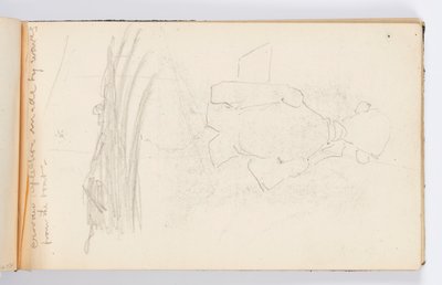 Page de Carnet de Croquis : Artiste de Dos - Kenyon Cox