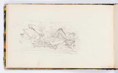 Page de carnet de croquis : Bouffon - Kenyon Cox