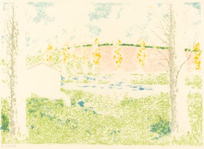 Paysage avec maison - Ker Xavier Roussel