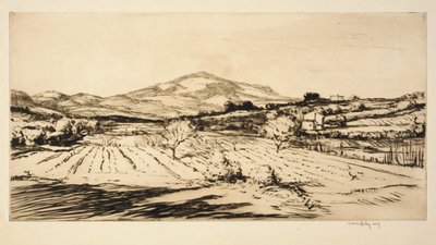 Paysage de St. Cyr - Kerr Eby