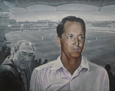 « Dolly » avec John Arlott à Lords - Kevin Parrish