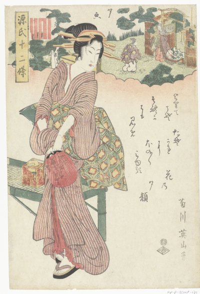 Yugao - Kikugawa Eizan