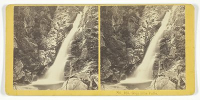 Chutes de Glen Ellis, 1855-75. Créateurs: Kilburn Brothers, BW Kilburn - Kilburn Brothers, BW Kilburn