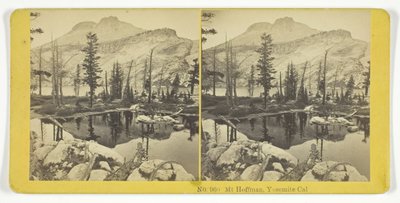 Mont Hoffman, Yosemite, Cal. - Kilburn Brothers, BW Kilburn