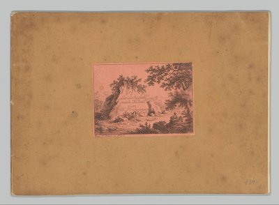 Couverture avec gravure de titre avec paysage de collines - Kilian Ponheimer (I)