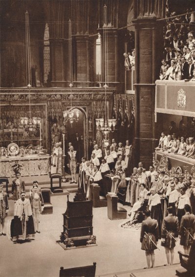 La reconnaissance, 1937. Artistes : Roi George VI, Inconnu - King George VI