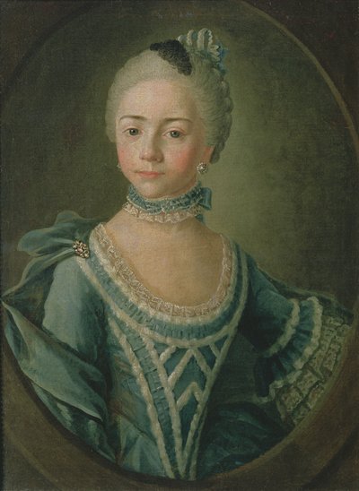 Portrait de la comtesse Sophie Matiuskina (1755-1796), 1763 - Kirill Inanovich Golovachevsky