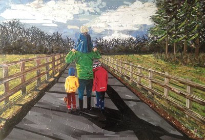 Promenade en famille - Kirstie Adamson