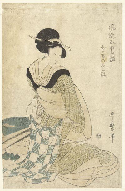 Charme domestique - Kitagawa Utamaro (attributed to)