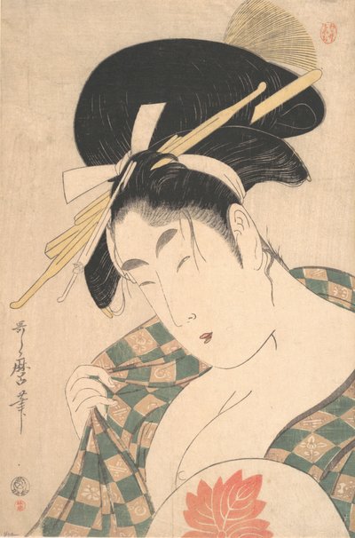 Une courtisane, fin XVIIIe-début XIXe siècle - Kitagawa Utamaro