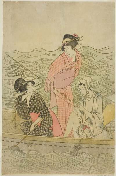 Excursion de pêche - Kitagawa Utamaro