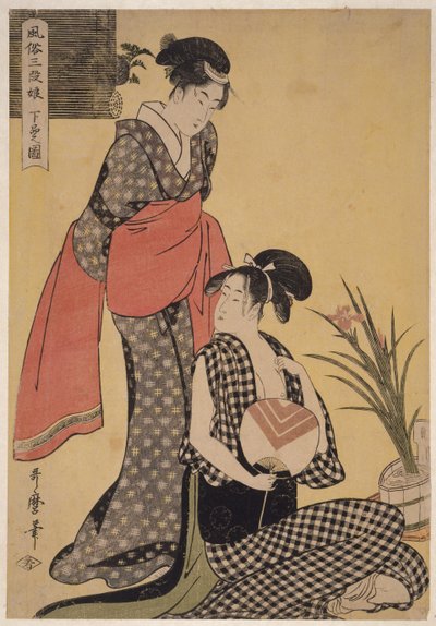 Gebon no zu - Kitagawa Utamaro