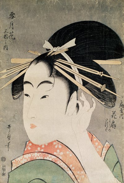 Tête de femme - Kitagawa Utamaro