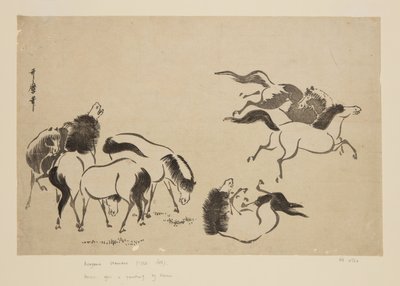 Chevaux - Kitagawa Utamaro