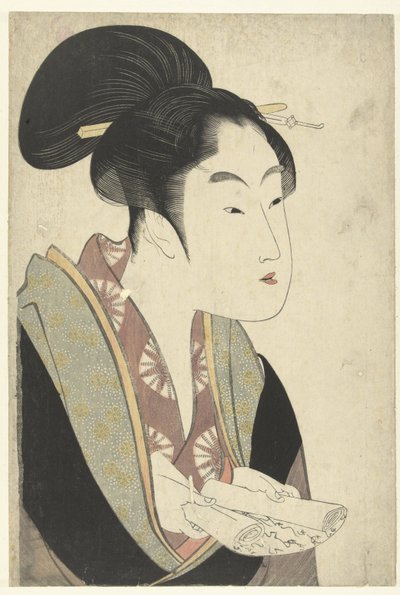 Yogoto ni au koi (Liefdesgedichten, Kasen koi no bu) - Kitagawa Utamaro