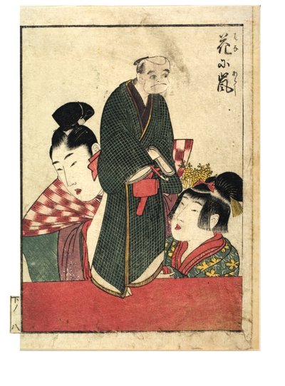 Scènes de marionnettes avec manipulateurs masculins et féminins, vers 1758-1806 - Kitagawa Utamaro