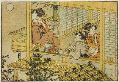 Fête de la contemplation de la lune, du livre illustré "Livre d