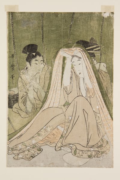 Moustiquaire - Kitagawa Utamaro