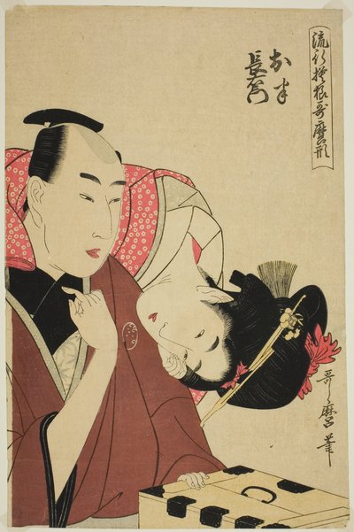 Ohan et Choemon, de la série "Motifs à la mode dans le style d