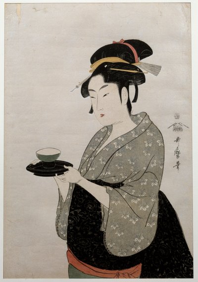 Portrait de Nani Waya - Kitagawa Utamaro