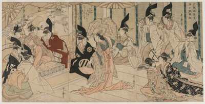 Scène adaptée de la pièce Le Trésor des fidèles vassaux Chushingura, fin des années 1790 - Kitagawa Utamaro