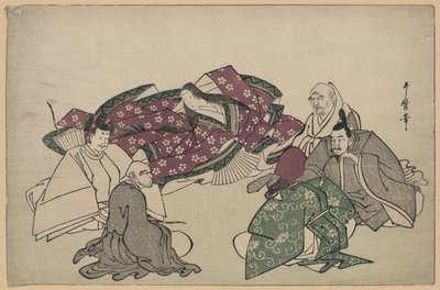 Six poètes (Rokkasen) - Kitagawa Utamaro