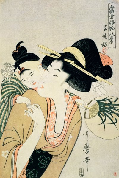T H Riches. Un amoureux des enfants - Kitagawa Utamaro