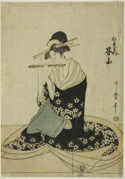 La Courtisane Seyama du Matsubaya, d