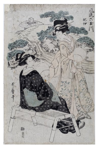 Les Six Rivières Élégantes de Bijoux, vers 1800-1805 - Kitagawa Utamaro