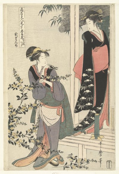 Deux femmes près d