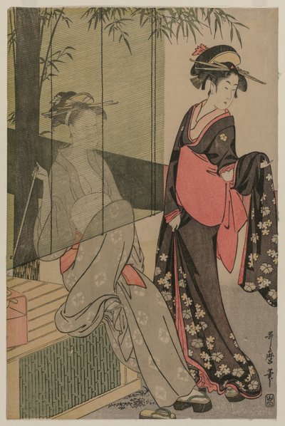 Deux femmes près d