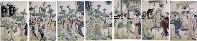 Impromptu à Yoshiwara - Kitagawa Utamaro