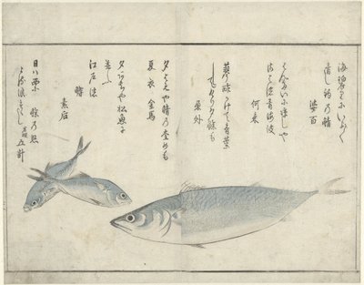 Trois poissons - Kitao Masayoshi