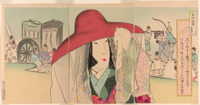 Sei Shonagon, de la série Ancient Patterns (Kodai moyo) - Kiyochika Kobayashi