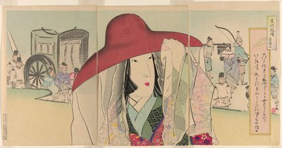 Sei Shonagon, de la série Ancient Patterns (Kodai moyo) - Kiyochika Kobayashi