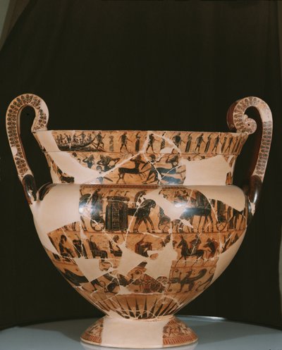 Le Vase François, fabriqué par Ergotimos - Kleitias Kleitias
