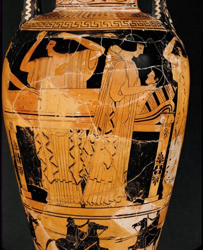 Prothèse, mise en place du cadavre ... - Kleophrades Painter (fl.500-475 BC)