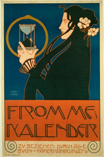 Calendrier des femmes - Koloman Moser