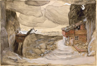 Décor de scène pour l