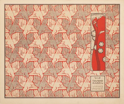 Les mille corbeaux, 1901 - Koloman Moser
