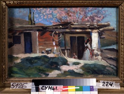 Crimée, les amandiers en fleur - Konstantin Alekseevich Korovin