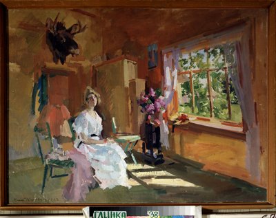 Dans la chambre - Konstantin Alekseevich Korovin