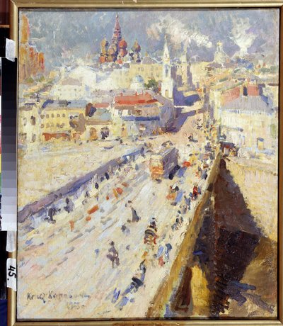 Le vieux Moscou - Konstantin Alekseevich Korovin