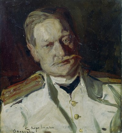 Portrait de Vladimir Arkadievich Telyakovsky 1860-1924, 1901 - Konstantin Alekseevich Korovin