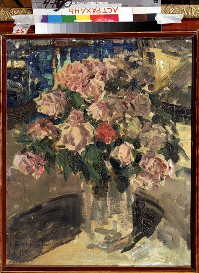 Roses - Konstantin Alekseevich Korovin