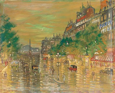 Rue Royale, Paris - Konstantin Alekseevich Korovin