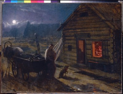 Devant une taverne - Konstantin Alexandrovich Trutovsky